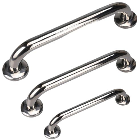CaFfen Haltegriff Dusche 1 Stück Haltegriff aus Edelstahl for Badewanne und Dusche, barrierefreie Sicherheitsgeländer for ältere Menschen und rutschfeste Griffe, Badezimmer-Tools Haltegriff Bad(50cm)