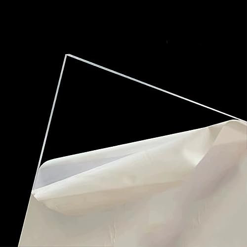 Placas de Policarbonato, Lámina de acrílico, lámina de policarbonato de plástico transparente de 2 mm, panel rígido de PC transparente, lámina para techos con película protectora, para ventanas de co