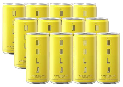 Bree Limoncello Spritz (12 x 0,2l) – sonnige Frische in der Dose mit spritzigen Zitrusnoten und prickelndem Genuss – ideal für unbeschwerte Momente, eiskalt direkt aus der Dose genießen