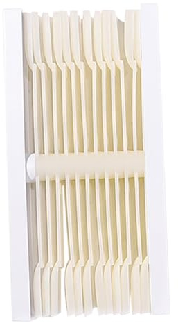 Beaupretty Cartes de Couleurs pour Ongles 24 Pièces Support Spirale Taille Moyenne Présentation Nail Art Manucure Professionnelle Salon Usage Affichage en Éventail