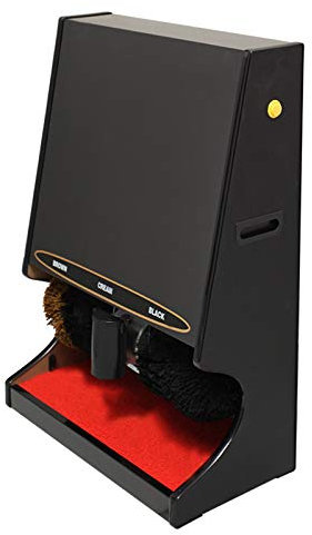 limpiabotas eléctrico, Inducción Automática Máquina Pulidora De Zapatos Automática Kit De Cepillo De Limpieza De Zapatos Pulidora De Cepillo Múltiple Adecuado, Pulidora De Tampón Vertical Portátil,B3