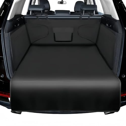 Ventoluxl Protection Coffre Voiture Chien pour Renault Espace 6 (VI) I 2023-2024, Tapis de Coffre pour Chien Couverture de Voiture Imperméable et Antidérapant(Black,175 * 105)