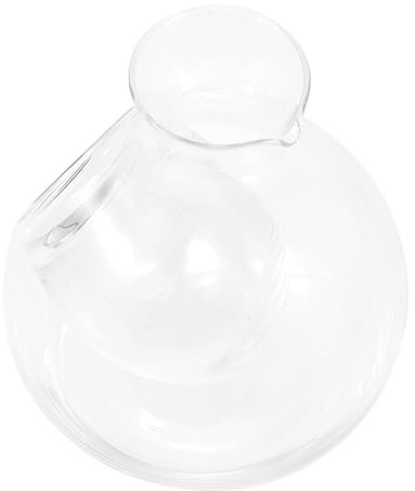 Abaodam 400ml Weindekanter Eiswein Separator Aus Kristallglas Klarer Wein Karaffe Mit Filter Für Zuhause Präzise Weinbelüftung Und Dekantieren