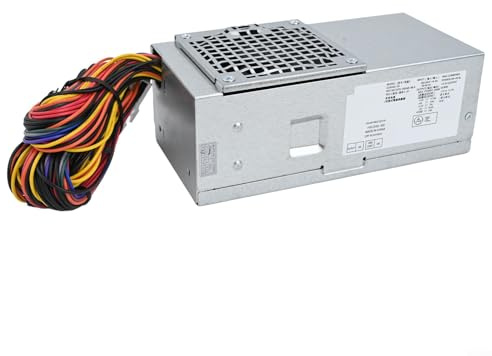 Eawfgtuw For D250AD-00 250W Power Supply Unit PSU for Dell For Optiplex 990 790 390 3010 For MT SFF For Ultra-Thin Desktop with 24-Pin, For SATA and 4-Pin Connectors
