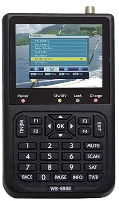 Misuratore Di Segnale Satellitare Digitale DVB-S LCD Da 3,5 Pollici Rilevatori FTA Completi Satellite DVB S Rilevamento Preciso