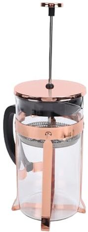 Dpofirs de Prensa Francesa, de Vidrio de Borosilicato de 1000 Ml con Filtro de Doble Capa para Uso Doméstico