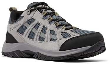 Columbia Redmond 3 Scarpe Da Trekking Basse da Uomo, Grigio (Graphite x Black), 40.5 EU