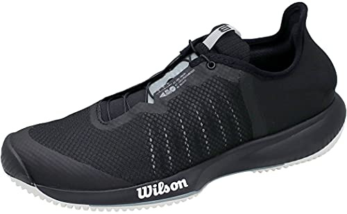 Wilson Kaos Rapide, Tennis Skor Män, Vit Svart vit Lead, 42 EU