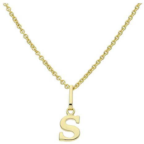 JuwelmaLux Anhänger Buchstabe S 333/000 (8 Karat) Gold JL16-02-0452