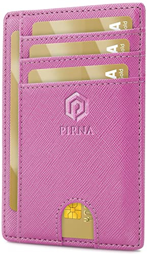 Smal Plånbok för Kvinnor - Korthållare & Plånbok för Dam, Damplånbok med RFID-blockerande, Levereras med en stilfull Presentförpackning - Rosa