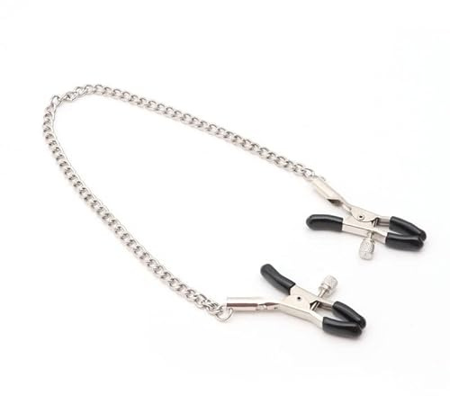 ROLOL 1 paar 30cm Ketten Metall Nippel Klemmen Nippel Clips Für Paare Nippel Clips für Frauen -Klemmen