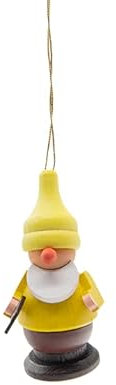 Rudolphs Schatzkiste Baumbehang Zwerg mit Wunschzettel BxHxT 3x6x3cm NEU Christbaum Christbaumschmuck Weihnachten Baumschmuck Holzschmuck Holz Seiffen Erzgebirge Strauchbehang Dekoration