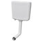 BaraSh Cisterna de Inodoro con Entrada de Agua Inferior Blanca 3/6 L WC Inodoro Completo