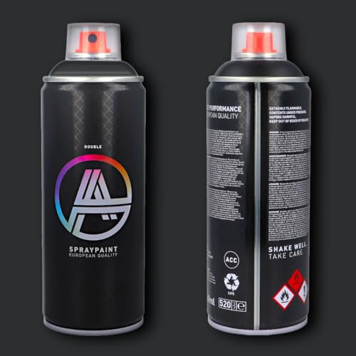 Double A Spraypaint Sprühdose 400ml Sprühfarbe Acryllack Sprühlack matt hochdeckend DIY Kunststoff Metall Möbel Deko (DA-106 Railway)