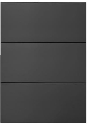 1 großes Stück schwarze Metallmosaikfliese, Restaurant, Schaufenster, Internet, Promi-Kunst, Hintergrund, Wandspiegel, Edelstahlfliese, 198 x 278 mm (Color : Black brushed, Size : 198x278MM)