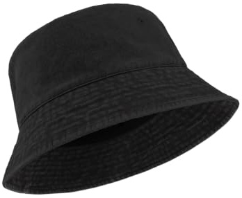 Zylioo L/XL/XXL Bucket Hat Big Heads Washed Cotton Fishing Hats 60/62/64cm