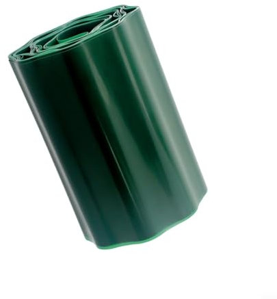 EpheyFIF Garten Gras Rasenkante Umrandung Garten Dekor Gartenzaun Steckzaun Zum Zusammensetzen Pastoral Garten Gartenarbeit Rasenzaun Imitation Stein Grün Kunststoff (30cm)