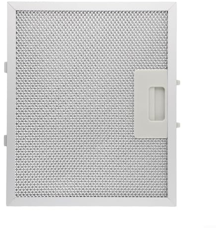 Accessori per cappa da cucina, filtro per cappa aspirante in rete metallica argentata, 210 x 250 x 9 mm, ricambi in alluminio per cappa da cucina