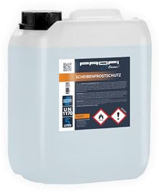 PROFI Clean Anticongelante para parabrisas, bidón de 5 litros, eficaz hasta -20 °C, protege contra la sal de la carretera, las heladas y el hielo