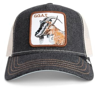 Goorin Bros. Trucker Cap The Goat Dark Denim mörkblå, storlek: One Size