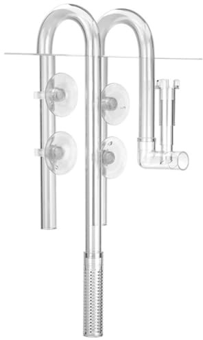 Bosiyrggrl 12mm Aquarium Accessories: Inflow Outflow Skimmer for Optimal Fish and Plant Tank Filtration