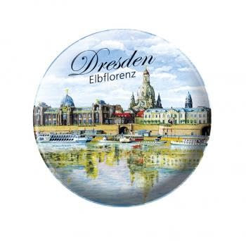 Ansteckbutton – Dresden Elbflorenz - 18024 - Gr. ca. 5,7cm
