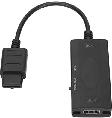 Sorandy N64 zu HDMI Konverter, HD 1080P HDMI Kabeladapter für N64 & Super SNES und NGC, Unterstützt 4 : 3 und 16 : 9 Seitenverhältnis-Ausgangsschalter