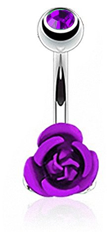 Piercingfaktor Bauchnabel Piercing Chirurgenstahl Kristall Augen
