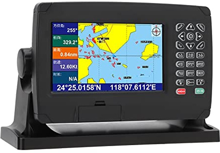 Navegador GPS Marítimo Weikeya, Plotter GPS Dual, Compatible con C Map Y Xiuo Map, Gran Capacidad De Almacenamiento, Diseño Impermeable Y A Prueba De Polvo