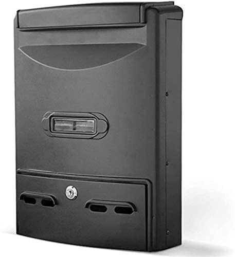 Briefkasten, Briefkasten, Briefkasten, wasserdicht, for den Außenbereich, Vorschlagskasten, Wand-Zeitungskasten mit Schloss, Briefkasten, sicherer Briefkasten, Außenbriefkästen, Briefkasten