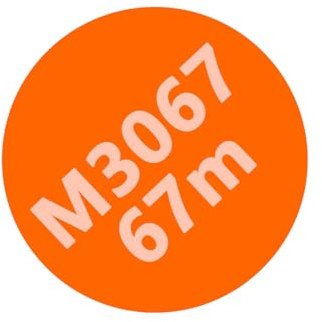 Zeqeey Heavy Duty Star Shape Grass Trimmer Line, Replacement Weed Strimmer String Diameter 3mm 0.12inch Length 67m 219ft Thickened Strong Nylon Garden Trimming Cord Rope