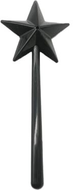 Saliera e pepe, ricaricabile, con bacchetta magica a forma di stella, dispenser per spezie, condimenti, cucina, sala da pranzo, barbecue, bottiglia per condimenti (A2)