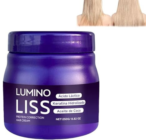 Piastra per capelli senza formaldeide, ingredienti nutrienti, migliora i capelli secchi e crespi, riduce le doppie punte, ripristina la lucentezza e la morbidezza naturali