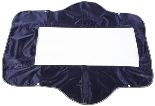 Schutzhülle für Elektromobile Faltbar für Draußen Navy | Oxford und Pvc, Leicht und Robust, für Roller, Regen und Staub, Zubehör für Mobilitätshilfen