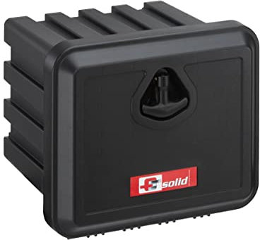 FTsolid Cassette Porta Attrezzi Cassetta in Plastica (400 x 350 x 350) Box sottoscocca Box per rimorchi Box per cinghie Box sottopavimento Box per attrezzi