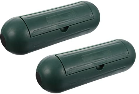 SEWOART 2pcs Cable Junction Box for Outdoor Plug Extension Ensuring Extension Cord Retention and Safety Material for Garden Patio Use