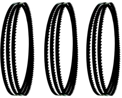 3 st 2490 mm bandsågblad 2490 mmx13 mmx0,35 mm 4 TPI for träkapning