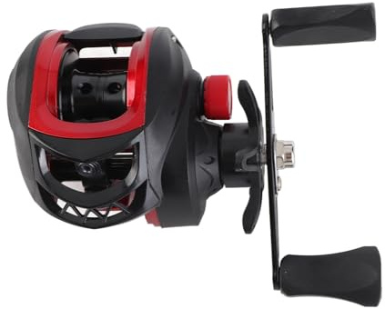 Masyrt Reel, Freshwater Fishing Reels, Lightweight Metal Construction Saltwater Reel for Inshore Boat Rock Freshwater Saltwater Fishing (Left Hand)