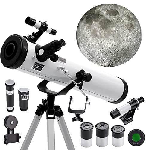 Teleskop Astronomie,Teleskop Erwachsene,efraktor Teleskop Profi für Kinder und Einsteiger,Tragbares Stativ Astronomie Erwachsene Fernrohr Telescope