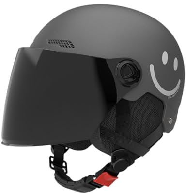 harayaa Fahrradhelm, Fahrradzubehör, Geschenk, Stoßdämpfung, für Erwachsene, Outdoor Sport, Atmungsaktiv, Elektrischer Fahrradhelm, Sportausrüstung, Schwarz