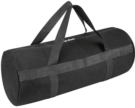 Linkidea Bolsa de almacenamiento de accesorios de parrilla de 24 pulgadas, bolsas de almacenamiento de herramientas de barbacoa con doble cremallera, bolsa extra gruesa para parrilla al aire libre