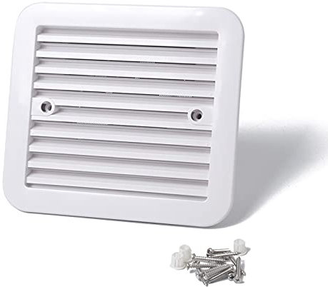 LfrXtra Ventilador de escape para coche, salida de aire de montaje lateral, 12 V, ventilador de ventilación de techo de autocaravana, ahorro de energía para el hogar, remolque, viajes