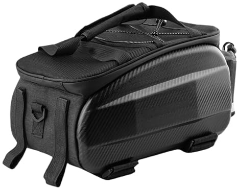 Geavonyg Borse Da Viaggio Universali Valigie Borse Laterali Biciclette Capacità Per Portapacchi Posteriori E Comodo Stoccaggio Borsa Da Bici Con Tracolla Ergonomica