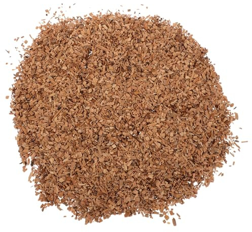 COLLBATH Grillzubehör Kirschpellets aus Kirschholz 1 Beutel Räucherchips zum Gleichmäßigen Räuchern von Fleisch für Cocktails und Outdoor Camping