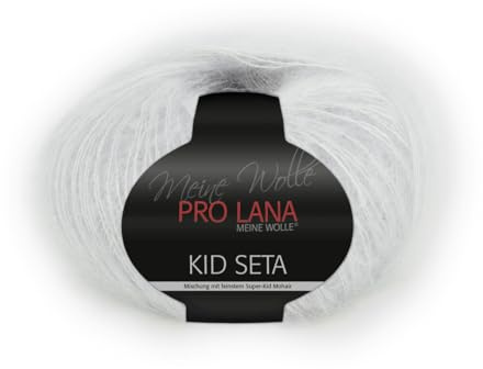 PRO LANA Kid Seta - Farbe: Silber (90) - 25 g/ca. 210 m Wolle