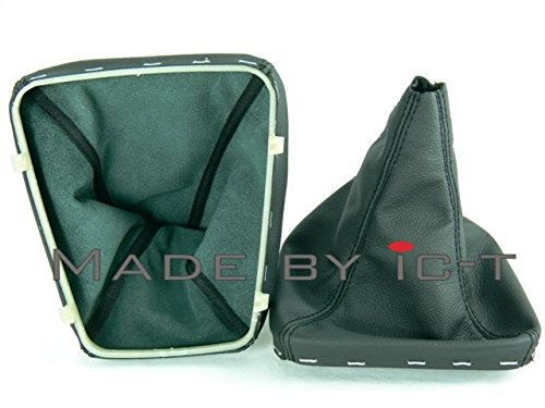 ICT Schaltmanschette Schaltsack kompatibel mit: BMW E36 3er Reihe E36 Compact 1993 – 2000 Echtleder Made in Germany
