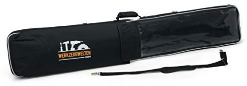 WFix Schutztasche mit Außenfach für Universal Führungsschiene ohne Zubehör | Ideal für Führungsschiene bis 140 cm