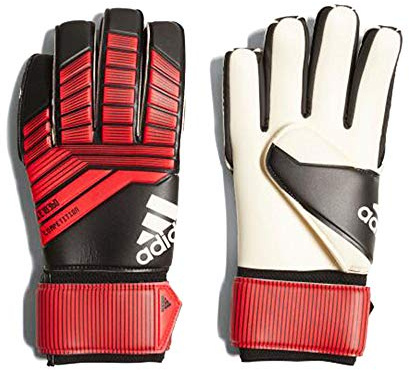 adidas Predator Comp, Guantes de Portero Unisex Adulto, Unisex Adulto, CW5597, Black/Red/White, 9