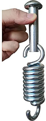 Worth the Money Kit per amaca resistente, con perno per appendere cestini, sedie e altalene da portico, ganci di sospensione (perno + molla)