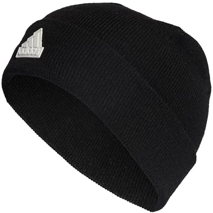 adidas Unisex COLD.RDY Tech Cuff Beanie, Black/White, S